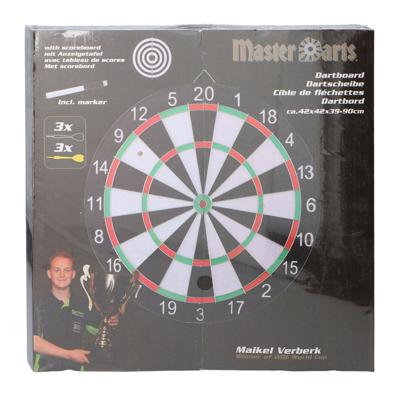 Master Darts maikel verberk dartboard set