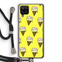 Isjes: Samsung Galaxy A12 Transparant Hoesje met koord Isjes: Samsung Galaxy A12 Transparant Hoesje met koord