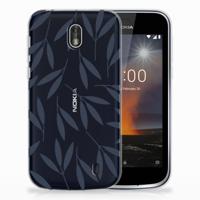Nokia 1 | TPU Case | Leaves Blue