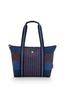 Pip Studio Tilda Tote Bag Medium Streep Blauw