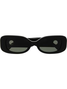 Linda Farrow lunettes de soleil Lola à monture rectangulaire - Noir