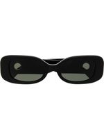 Linda Farrow lunettes de soleil Lola à monture rectangulaire - Noir