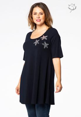 Yoek Tuniek wide bottom ORGANIC | Blauw | Maat 58/60