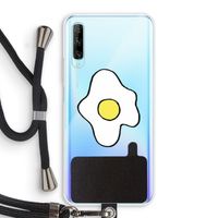 Spiegelei: Huawei P Smart Pro Transparant Hoesje met koord