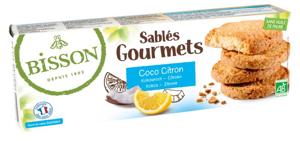 Bisson Zandkoekje kokos citroen bio