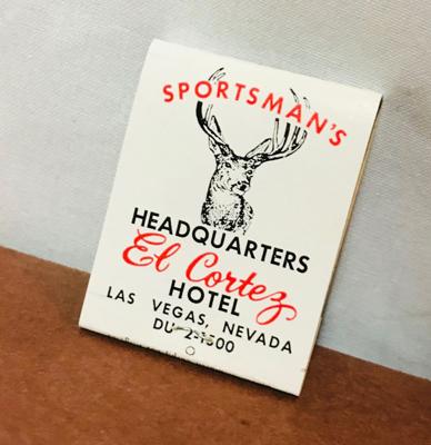 Doos Met 50 Luciferdoosjes Van Het El Cortez Hotel Las Vegas