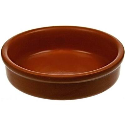 Cosy & Trendy Creme brulee Schaaltjes - 16x - terracotta - D12xH3 cm