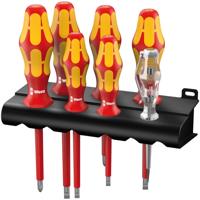 Wera 160 i/7 Rack VDE Schroevendraaierset 7-delig Plat, Kruiskop Phillips Wera 160 i/7 Rack VDE Schroevendraaierset 7-delig Plat, Kruiskop Phillips