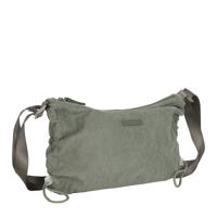 New Rebels Ribbi Rose Schoudertas 6.1L Ribstof Polyester - Comfortabele dagelijkse crossbody - Sage Green