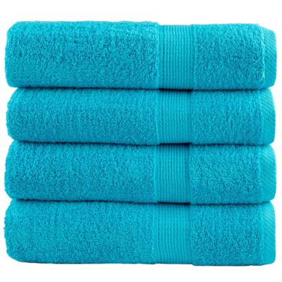 Badhanddoeken SOLUND 4 st 600 g/m 70x140 cm turquoise