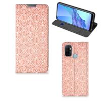 OPPO A53 | A53s | Hoesje met Magneet | Pattern Orange OPPO A53 | A53s | Hoesje met Magneet | Pattern Orange