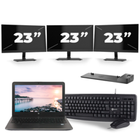 HP ZBook 15u G3 - Intel Core i7-6e Generatie - 15 inch - 16GB RAM - 256GB SSD - Windows 11 + 3x 23 inch Monitor HP ZBook 15u G3 - Intel Core i7-6e Generatie - 15 inch - 16GB RAM - 256GB SSD - Windows 11 + 3x 23 inch Monitor