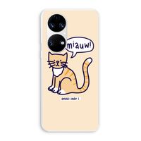 Miauw: Huawei P50 Transparant Hoesje