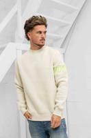 Malelions Captain Sweater Heren Beige - Maat L - Kleur: Beige | Soccerfanshop