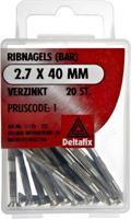 Ribnagels 2,7x40mm verz 20st - Deltafix
