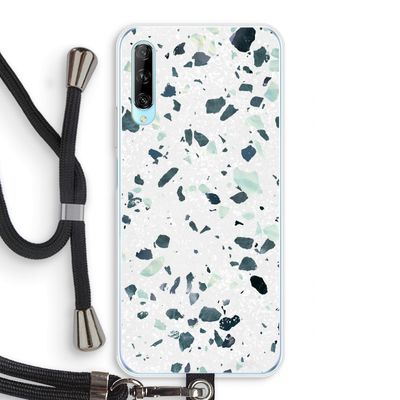 Terrazzo N°2: Huawei P Smart Pro Transparant Hoesje met koord