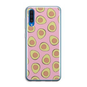 Dancing avocados: Samsung Galaxy A50 Transparant Hoesje