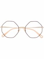Chloé Eyewear lunettes de vue à monture géométrique - Or