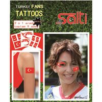 Tattoos Turkije 9 stuks   -