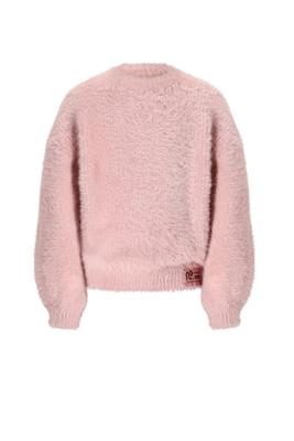 NoNo winter sweater meisjes - roze - Kate - zacht, fluffy, gebreid