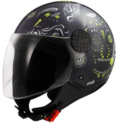 LS2 Helmet of558 sph. lux ii maxca s black/yellow
