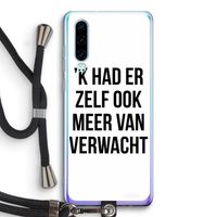 Meer verwacht: Huawei P30 Transparant Hoesje met koord Meer verwacht: Huawei P30 Transparant Hoesje met koord
