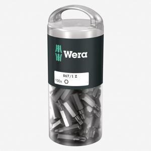 Wera 867/1 Z TORX® DIY 100, TX 10 x 25 mm (100 Bits pro Box) - 1 stuk(s) - 05072446001