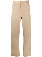 Carhartt WIP pantalon droit à patch logo - Tons neutres