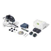 Festool KSC 60 EB 5,0 I-Plus Accu Afkortzaag KAPEX 216mm 18V 5.0Ah - 577954 Festool KSC 60 EB 5,0 I-Plus Accu Afkortzaag KAPEX 216mm 18V 5.0Ah - 577954
