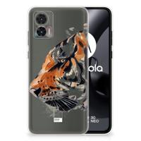 Smartphone hoesje Motorola Edge 30 Neo Watercolor Tiger