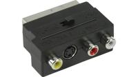 Nedis 3x RCA + S-VHS naar Scart