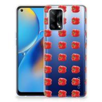 OPPO A74 4G | Siliconen Case | Paprika Red