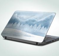 Stickers voor laptop Besneeuwde bergen