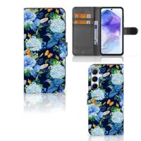 Telefoonhoesje | Met pasjeshouder | voor Samsung Galaxy A55 IJsvogel