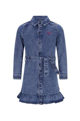B.Nosy winter jurk meisjes - blauw - Dilan - denim