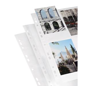 Hama Photo sleeves for ring-binder albums A4, White, 10 x 15 cm foto-album Wit 10 vel 9 x 13 / 10 x 15