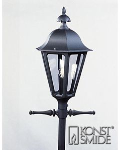Lantaarnlamp Pallas 1-lichts 68cm matzwart exclusief paal 567-750