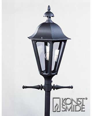 Lantaarnlamp Pallas 1-lichts 68cm matzwart exclusief paal 567-750