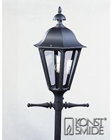 Lantaarnlamp Pallas 1-lichts 68cm matzwart exclusief paal 567-750