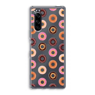 Donuts: Sony Xperia 5 Transparant Hoesje