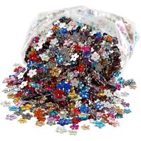Creativ Company Strasstenen, d 6+10+12 mm, diverse kleuren, 2520 stuk/ 1 doos