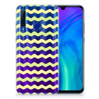 Honor 20 Lite | TPU bumper | Waves Yellow