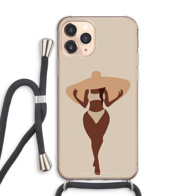 Let's get salty: iPhone 11 Pro Max Transparant Hoesje met koord