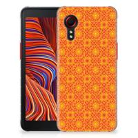Samsung Galaxy Xcover 5 | TPU bumper | Batik Oranje