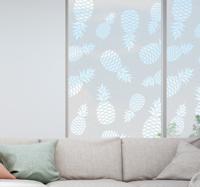 Badkamer sticker ananas patroon