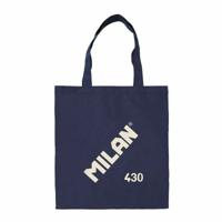 Stoffen tas Milan 1918 Marineblauw 38 x 41 cm