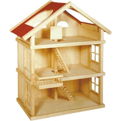 Houten Poppenhuis XL