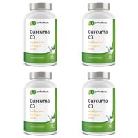 Perfectbody Curcuma (kurkuma) Capsules 4-pack - 240 Plantcaps