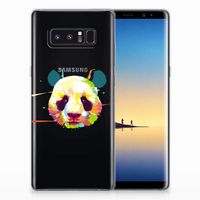 Samsung Galaxy Note 8 Telefoonhoesje met Naam Panda Color