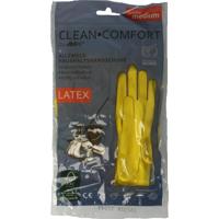 Clean-Comfort Huishoudhandschoen geel maat M Clean-Comfort Huishoudhandschoen geel maat M